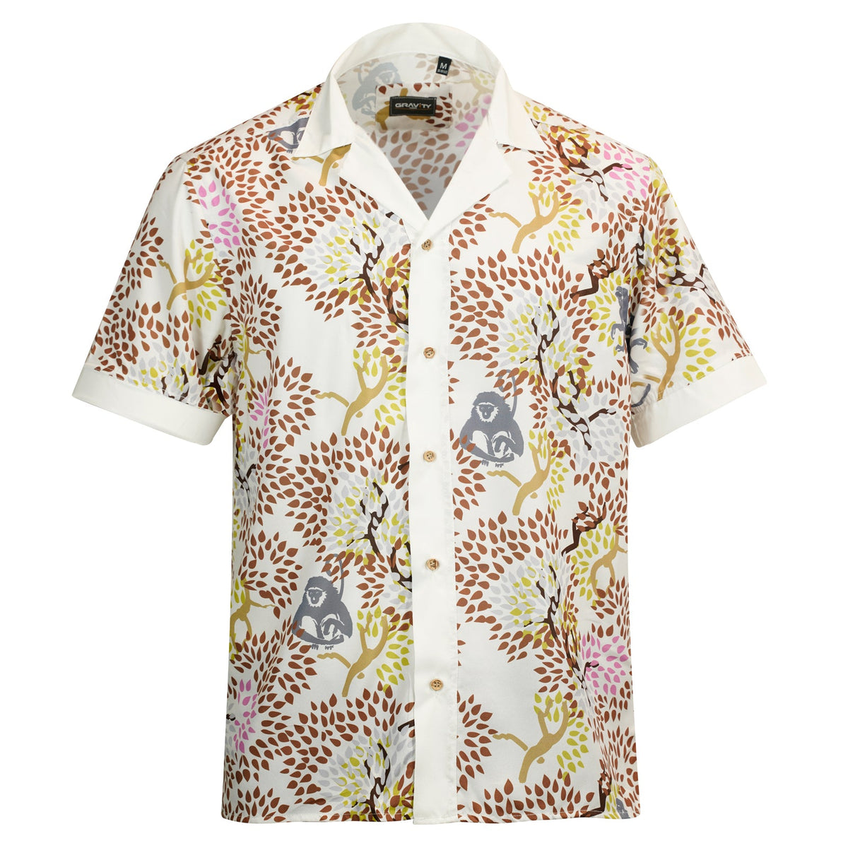 Gravity Monkey Bonsai Short Sleeve Shirt Front Side