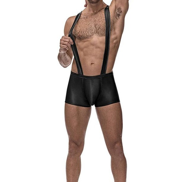 CAGE BACK SINGLET - front view